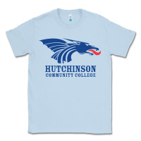 Dusty Blue Hutchinson Community College Classic Tee - artisFamous