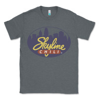 Charcoal Heather Skyline Chili Resto Classic Tee - artisFamous