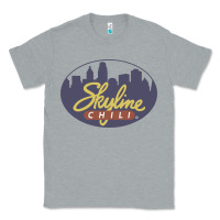 Heather Grey Skyline Chili Resto Classic Tee - artisFamous