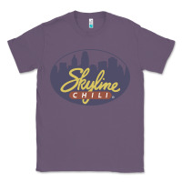 Lavender Skyline Chili Resto Classic Tee - artisFamous