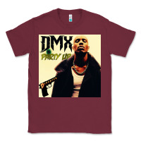 Burgundy dmx Classic Tee - artisFamous