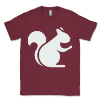 Burgundy squirrel Classic Tee - artisFamous