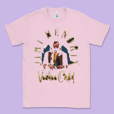 Jimi Hendrix Classic Tee Designed By Artisfamous