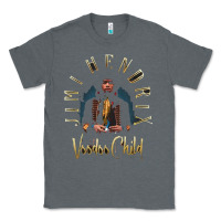 Charcoal Heather jimi hendrix Classic Tee - artisFamous