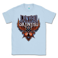 Dusty Blue linyrd skynyrd Classic Tee - artisFamous