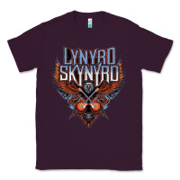Plum linyrd skynyrd Classic Tee - artisFamous