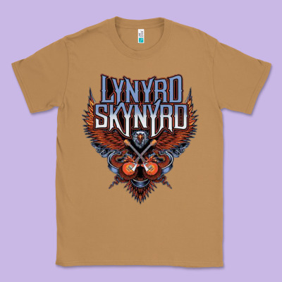 Linyrd Skynyrd Classic Tee Designed By Artisfamous