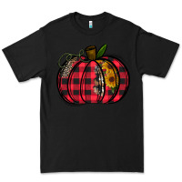 Black Buffalo Pumpkin Premium Tee - CowhideDigitalArt