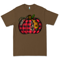 Cacao Buffalo Pumpkin Premium Tee - CowhideDigitalArt