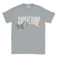 Heather Grey supertramp Classic Tee - artisFamous