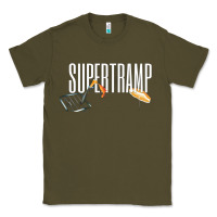 Army Green supertramp Classic Tee - artisFamous