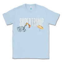 Dusty Blue supertramp Classic Tee - artisFamous