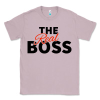 Lilac the real boss matching couple Classic Tee - artisFamous