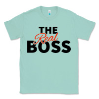 The Real Boss Matching Couple Classic Tee | Teevron