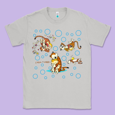 Calvin And Hobbes Classic Tee Designed By Artisfamous