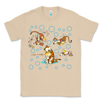 Mushroom calvin and hobbes Classic Tee - artisFamous