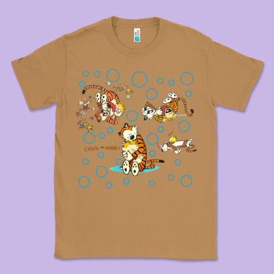Calvin And Hobbes Classic Tee Designed By Artisfamous