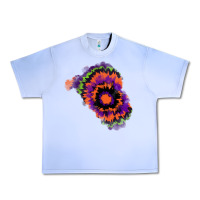 Grape Ice tie dye patch Urban Heavy Tee - RanaPortraitStore