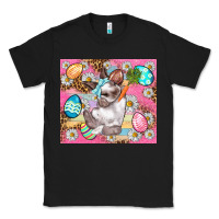 Black Easter Bunny And Egg With Leopard Pattern Tumbler Classic Tee - BundleAndBundleShop