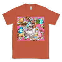 Copper Easter Bunny And Egg With Leopard Pattern Tumbler Classic Tee - BundleAndBundleShop