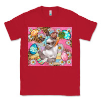 Red Easter Bunny And Egg With Leopard Pattern Tumbler Classic Tee - BundleAndBundleShop