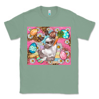 Sage Easter Bunny And Egg With Leopard Pattern Tumbler Classic Tee - BundleAndBundleShop