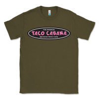 Army Green Resto Taco Cabana Classic Tee - artisFamous