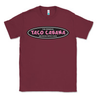 Burgundy Resto Taco Cabana Classic Tee - artisFamous