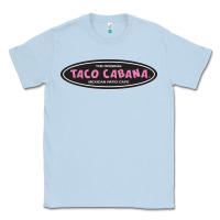 Dusty Blue Resto Taco Cabana Classic Tee - artisFamous