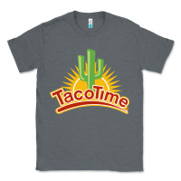 Charcoal Heather Resto Tacotime Classic Tee - artisFamous