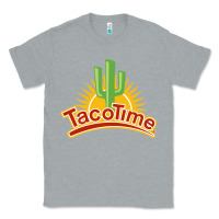Heather Grey Resto Tacotime Classic Tee - artisFamous