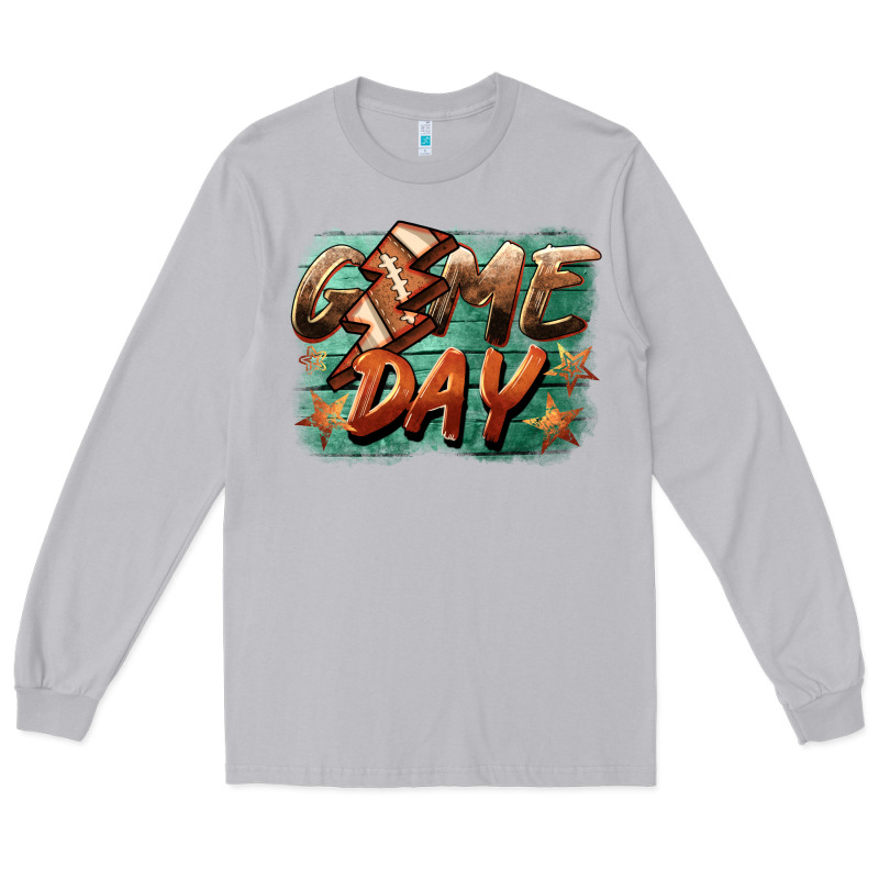 Game Day  Lightning Football Long Sleeve Tee by BarkalooDesign | Teevron