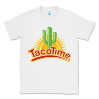 White Resto Tacotime Classic Tee - artisFamous