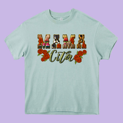 Mama Cita Heavy Core Tee Designed By Bundleandbundleshop