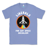 Colony Blue liberals for gay space socialism Classic Tee - artisFamous