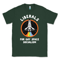 Liberals For Gay Space Socialism Classic Tee | Teevron