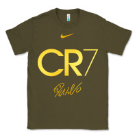 Army Green cr7 graphic Classic Tee - artisFamous
