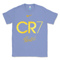 Colony Blue cr7 graphic Classic Tee - artisFamous