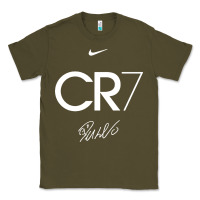Army Green cr7 graphic Classic Tee - artisFamous