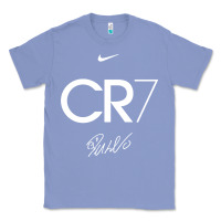 Colony Blue cr7 graphic Classic Tee - artisFamous