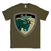 Army Green south florida bulls Classic Tee - artisFamous