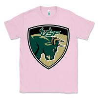 Bubblegum Pink south florida bulls Classic Tee - artisFamous