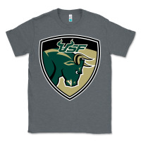 Charcoal Heather south florida bulls Classic Tee - artisFamous