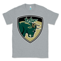 Heather Grey south florida bulls Classic Tee - artisFamous