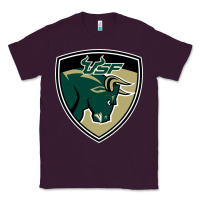 Plum south florida bulls Classic Tee - artisFamous