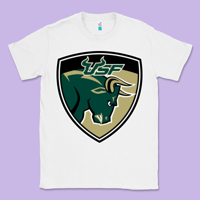 South Florida Bulls Classic Tee Designed By Artisfamous