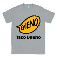 Heather Grey Resto Taco Bueno Classic Tee - artisFamous