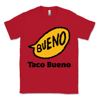 Red Resto Taco Bueno Classic Tee - artisFamous