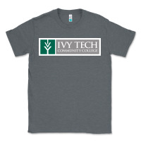 Charcoal Heather Ivy Tech Community College of Indiana Classic Tee - artisFamous