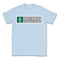 Dusty Blue Ivy Tech Community College of Indiana Classic Tee - artisFamous